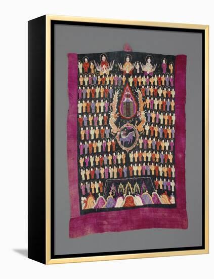 Robe de prêtre taoïste (d'une secte populaire)-null-Framed Premier Image Canvas