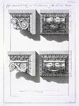 Consoles Which Support Columns of the Porta Aurea-Robert Adam-Framed Giclee Print