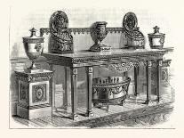 'One of a pair of Adam side-tables, the top painted in the manner of Pergolesi', 18th century-Robert Adam-Giclee Print