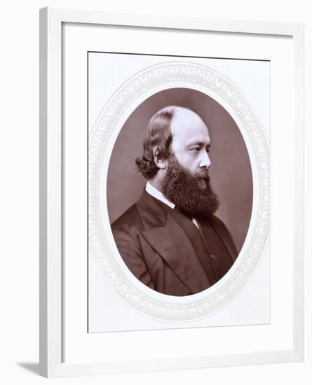 Robert Arthur Talbot Gascoyne-Cecil, 3rd Marquis of Salisbury, British Statesman, 19th Century-null-Framed Photographic Print