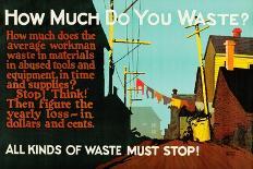 How Much Do You Waste?-Robert Beebe-Art Print