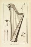 Plate Xxi: the Console of a Harp with Details of the Levers and Springs, from the Encyclopedia of D-Robert Benard-Giclee Print