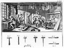 The Art of Writing, Illustration from the "Encyclopedie" by Denis Diderot 1763-Robert Benard-Framed Premier Image Canvas