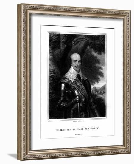 Robert Bertie, 1st Earl of Lindsey-TA Dean-Framed Giclee Print