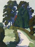 Weeping Ash, 1923-Robert Bevan-Framed Giclee Print