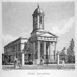 West Hackney Church on the East Side of Stoke Newington Road, London, C1825-Robert Blemmell Schnebbelie-Giclee Print