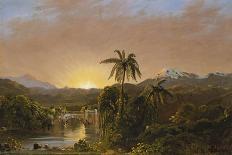Sunset in Ecuador, 1854-Robert Blum-Giclee Print