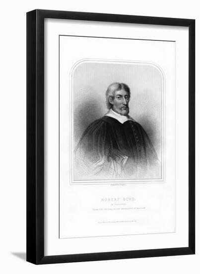 Robert Boyd of Trochrig, Eminent Scottish Divine-J Rogers-Framed Giclee Print