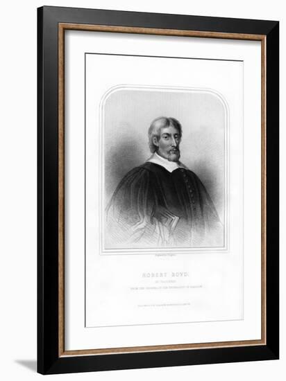 Robert Boyd of Trochrig, Eminent Scottish Divine-J Rogers-Framed Giclee Print