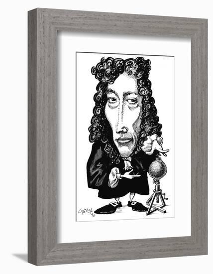 Robert Boyle, Caricature-Gary Gastrolab-Framed Photographic Print