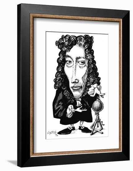 Robert Boyle, Caricature-Gary Gastrolab-Framed Photographic Print