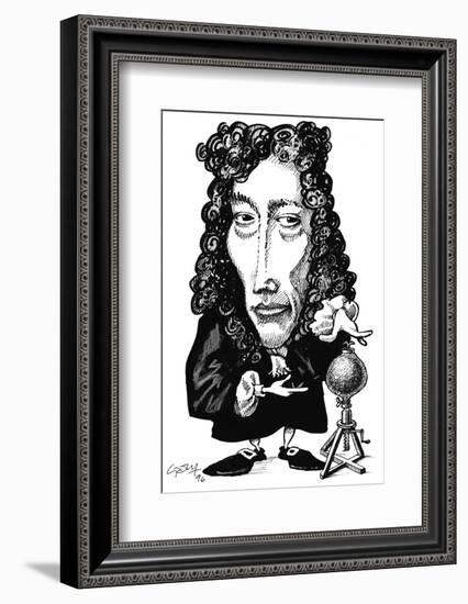 Robert Boyle, Caricature-Gary Gastrolab-Framed Photographic Print