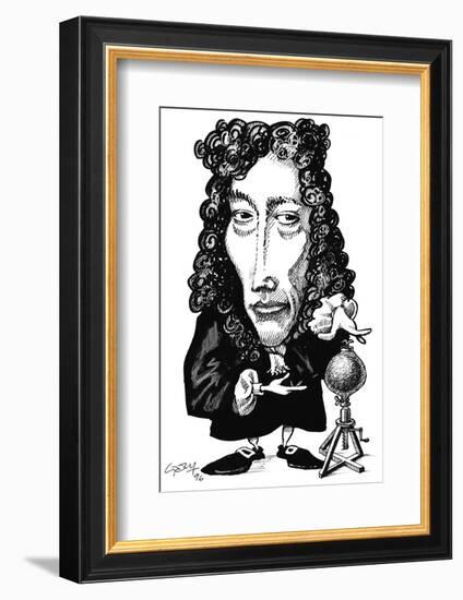 Robert Boyle, Caricature-Gary Gastrolab-Framed Photographic Print