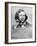 Robert Browning, British Poet, 1859-Field Talfourd-Framed Premium Giclee Print