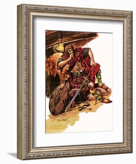 Robert Bruce, the Fighting King-Peter Jackson-Framed Giclee Print