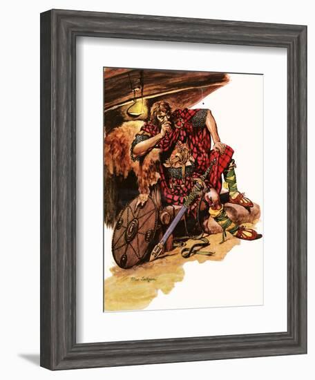 Robert Bruce, the Fighting King-Peter Jackson-Framed Giclee Print