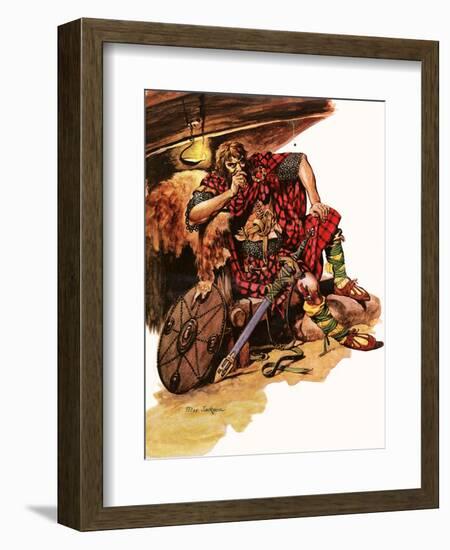 Robert Bruce, the Fighting King-Peter Jackson-Framed Giclee Print