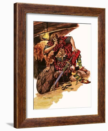 Robert Bruce, the Fighting King-Peter Jackson-Framed Giclee Print