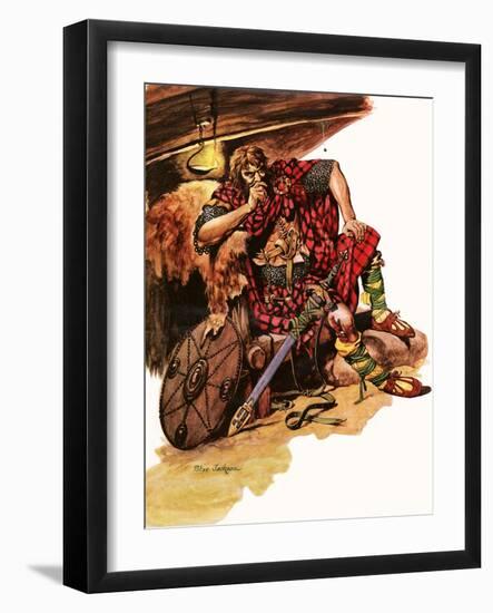 Robert Bruce, the Fighting King-Peter Jackson-Framed Giclee Print