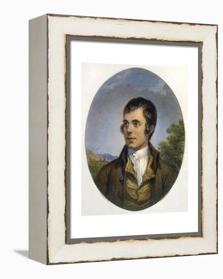 Robert Burns (1759-1796)-Alexander Nasmyth-Framed Premier Image Canvas