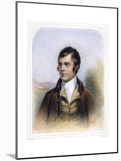 Robert Burns (1759-1796)-Alexander Nasmyth-Mounted Giclee Print