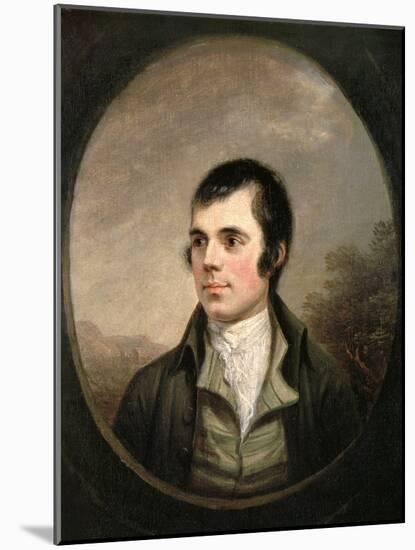 Robert Burns (1759-96), 1787-Alexander Nasmyth-Mounted Giclee Print