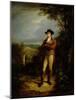 Robert Burns (1759-96), 1828 (Panel)-Alexander Nasmyth-Mounted Giclee Print