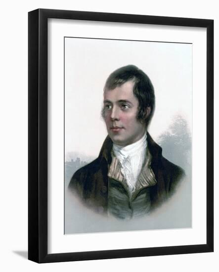Robert Burns, National Poet of Scotland-null-Framed Art Print