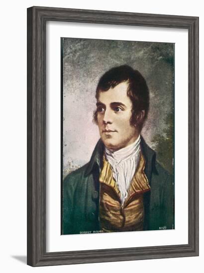 Robert Burns Scottish National Poet Portrait-null-Framed Photographic Print