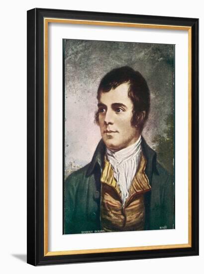 Robert Burns Scottish National Poet Portrait-null-Framed Photographic Print