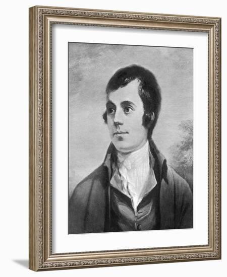 Robert Burns, Scottish Poet, 19th Century-Alexander Nasmyth-Framed Giclee Print