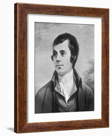 Robert Burns, Scottish Poet, 19th Century-Alexander Nasmyth-Framed Giclee Print