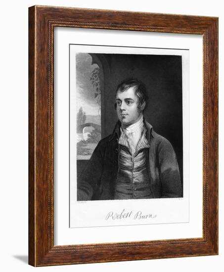 Robert Burns, Scottish Poet, Late 18th Century-Alexander Nasmyth-Framed Giclee Print