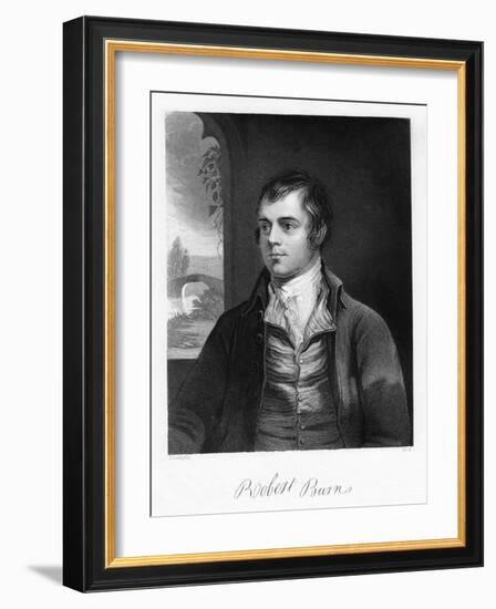 Robert Burns, Scottish Poet, Late 18th Century-Alexander Nasmyth-Framed Giclee Print