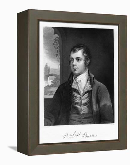 Robert Burns, Scottish Poet, Late 18th Century-Alexander Nasmyth-Framed Premier Image Canvas