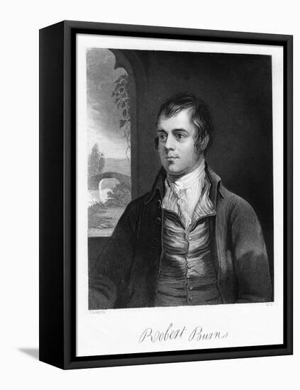 Robert Burns, Scottish Poet, Late 18th Century-Alexander Nasmyth-Framed Premier Image Canvas