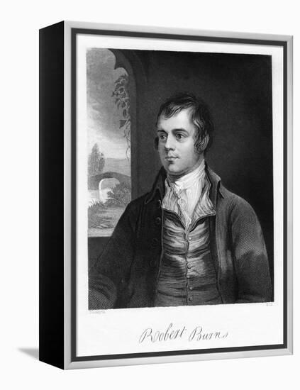 Robert Burns, Scottish Poet, Late 18th Century-Alexander Nasmyth-Framed Premier Image Canvas