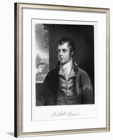 Robert Burns, Scottish Poet, Late 18th Century-Alexander Nasmyth-Framed Giclee Print