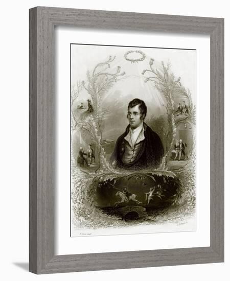 Robert Burns-English-Framed Giclee Print