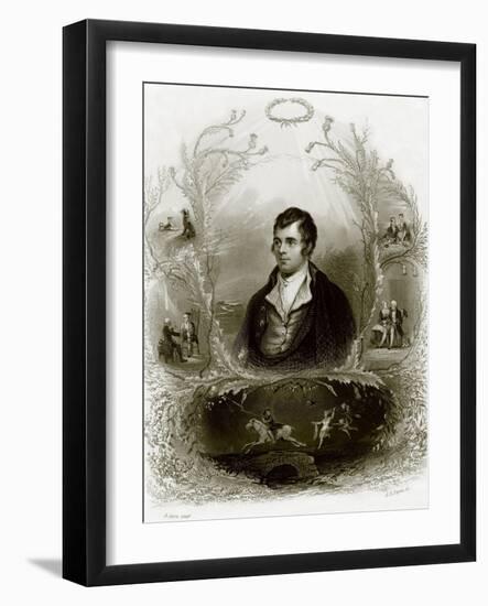 Robert Burns-English-Framed Giclee Print