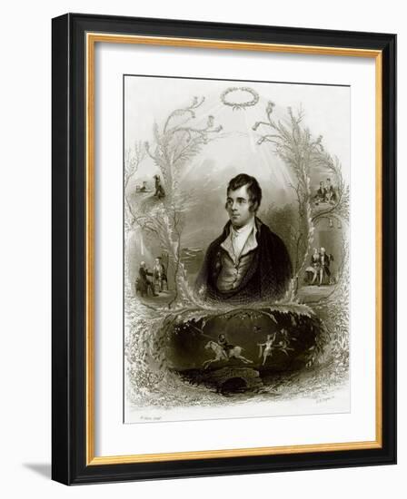 Robert Burns-English-Framed Giclee Print