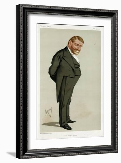 Robert C Schenck-Carlo Pellegrini-Framed Art Print