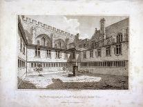 Lambeth Palace, London, 1805-Robert Cabbel Roffe-Giclee Print