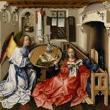 The Annunciation (Mérode Altarpiec), Ca 1428-1432-Robert Campin-Framed Giclee Print