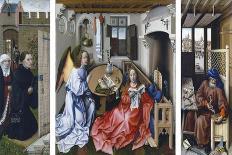 The Annunciation (Mérode Altarpiec), Ca 1428-1432-Robert Campin-Framed Premier Image Canvas