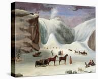 Ice Cone, Montmorency Falls-Robert Clow Todd-Art Print