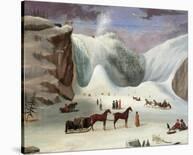 Ice Cone, Montmorency Falls-Robert Clow Todd-Framed Art Print