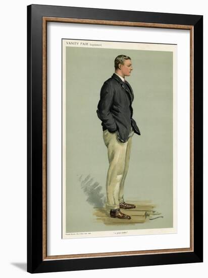 Robert Croft Bourne, Vanity Fair-Carlo Pellegrini-Framed Art Print