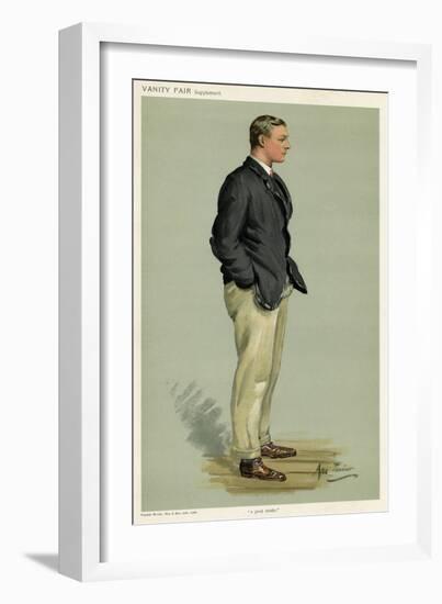 Robert Croft Bourne, Vanity Fair-Carlo Pellegrini-Framed Art Print