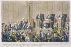 Courtroom Scene-Robert Cruickshank-Mounted Photographic Print